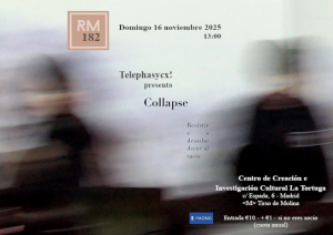 Concierto música experimental libre improvisación